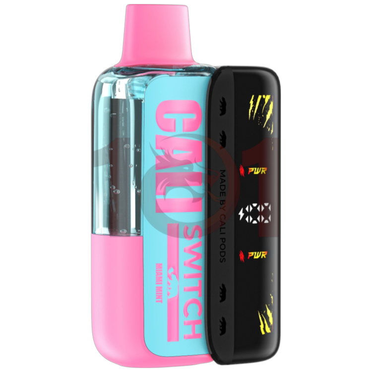 CALI SWITCH 50000 SALT NICOTINE POD DEVICE 5% - MIAMI MINT