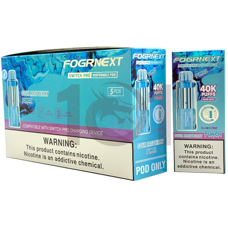 FOGRNEXT 40000 SWITCH PRO POD 5% - PURPLE PASSION PUNCH