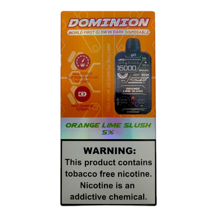 EVO DOMINION 16000 5% - ORANGE LIME SLUSH