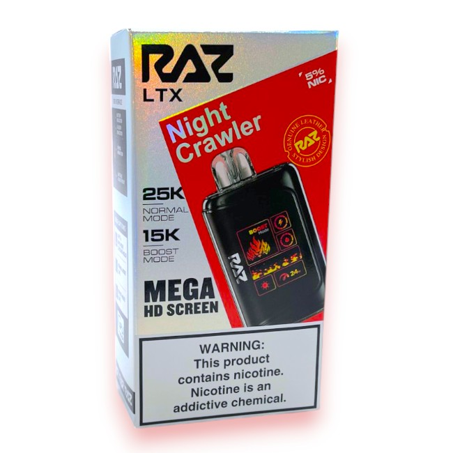 RAZ LTX 25000 5% - NIGHT CRAWLER