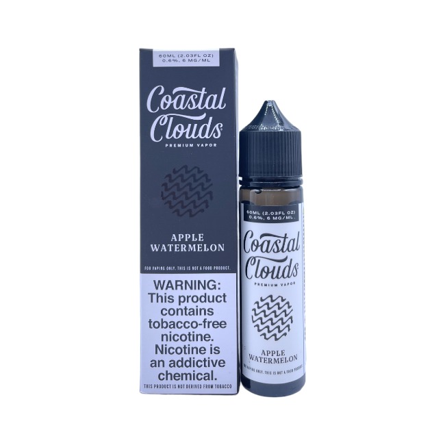 COASTAL CLOUDS TFN 6MG 60ML - APPLE WATERMELON