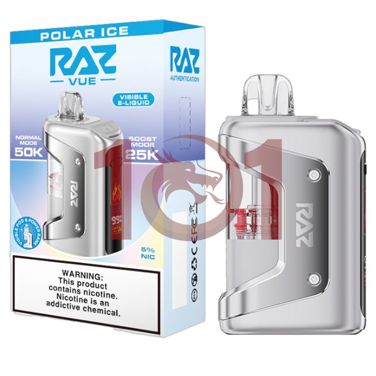 RAZ VUE 50000 KIT 5% - POLAR ICE