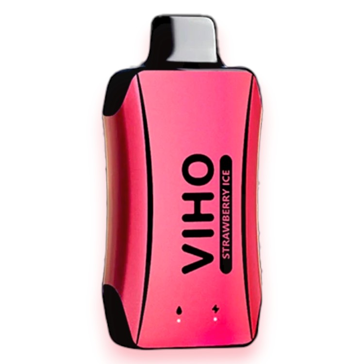 VIHO TURBO 10000 5% - STRAWBERRY ICE