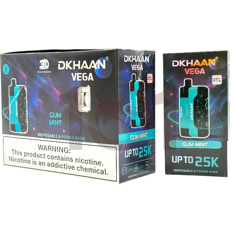DKHAAN VEGA 25000 DTL POD DEVICE 3% - GUM MINT