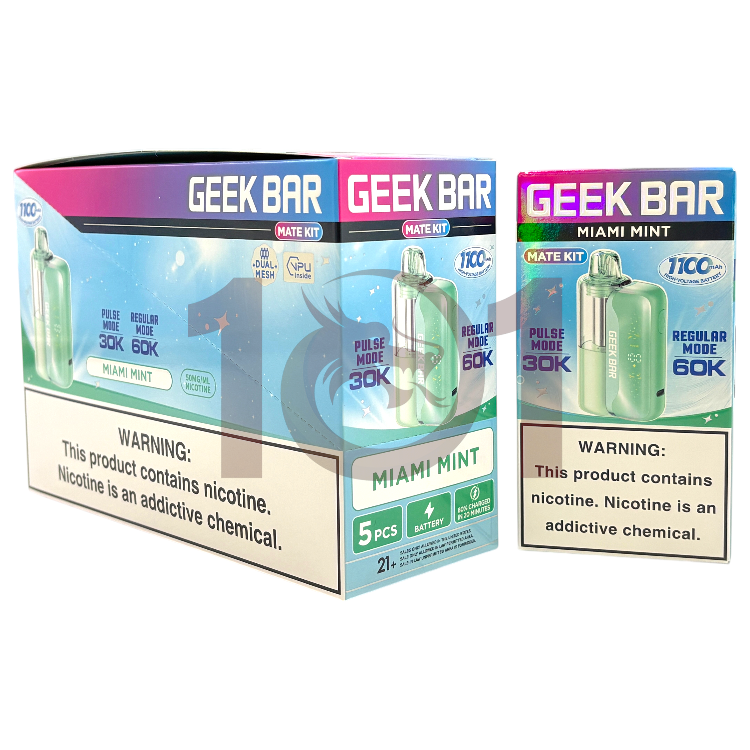 GEEK BAR MATE KIT 60000 POD DEVICE 5% - MIAMI MINT