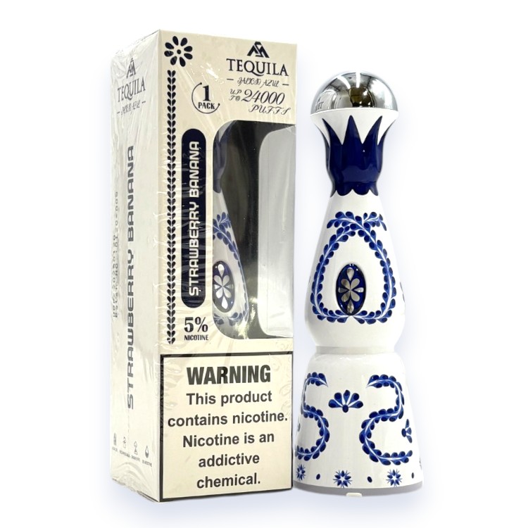 TEQUILA 24000 JALICSO AZUL 5% - STRAWBERRY BANANA