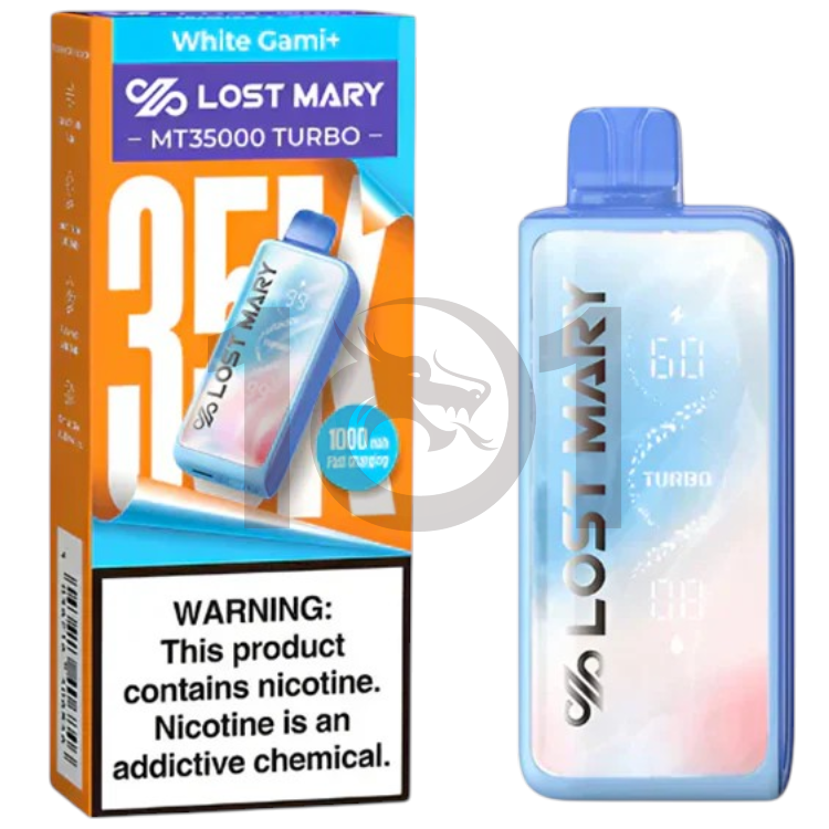 LOST MARY MT35000 TURBO 5% - WHITE GAMI+