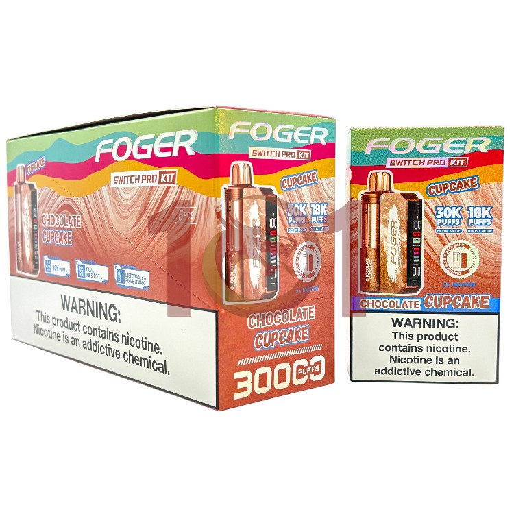 FOGER SWITCH PRO KIT 30000 5% - CHOCOLATE CUPCAKE