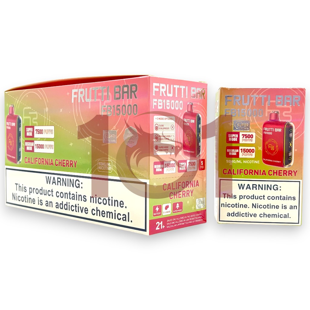 FRUTTI BAR FB15000 5% - CALIFORNIA CHERRY