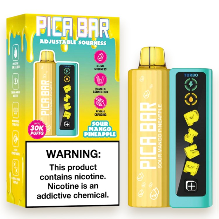 PICA BAR TUNING 30000 5% - SOUR MANGO PINEAPPLE