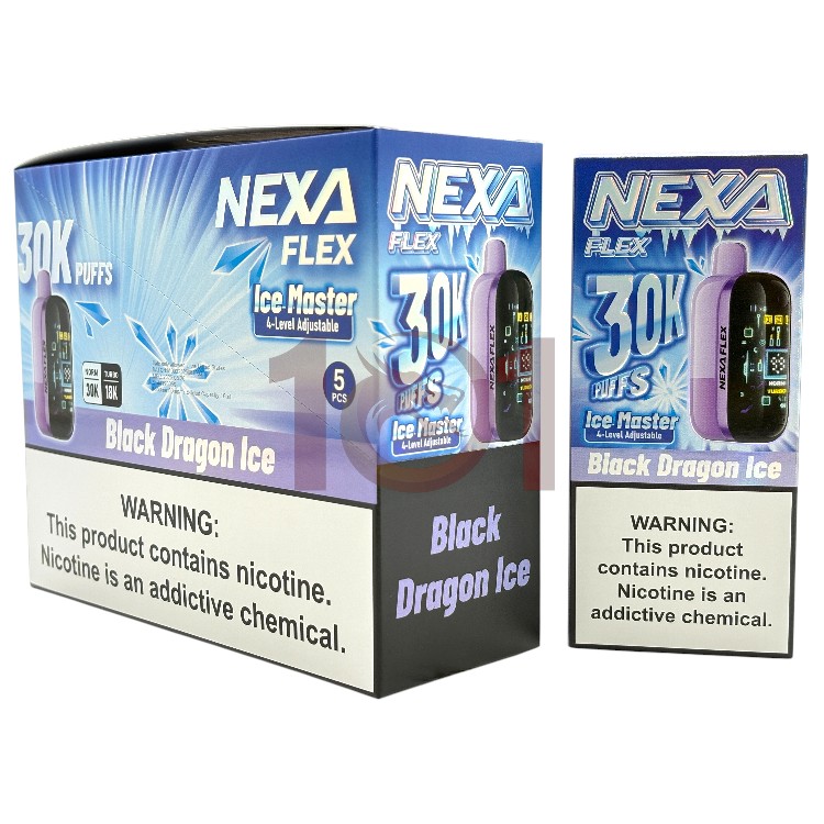 NEXA 30000 FLEX ICE POD 5% - BLACK DRAGON ICE