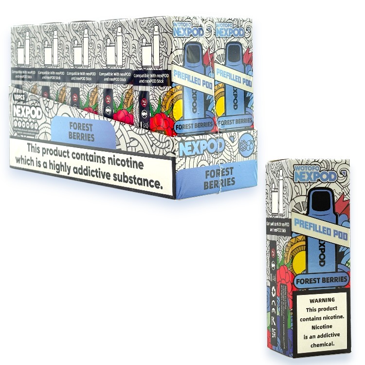 WOTOFO NEXPOD 5000 SALT NIC 5% - FOREST BERRIES
