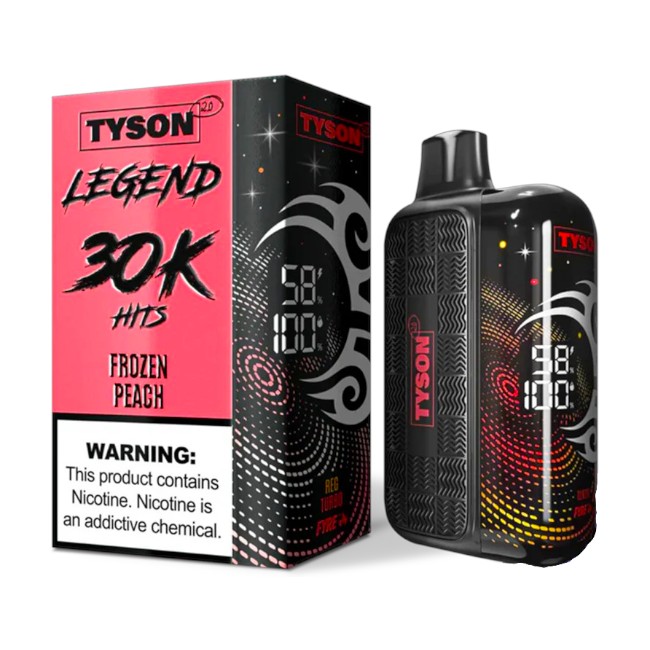 TYSON 2.0 30000 LEGEND 5% - FROZEN PEACH