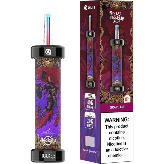 OLIT HOOKALIT 40000 3.5% - GRAPE ICE