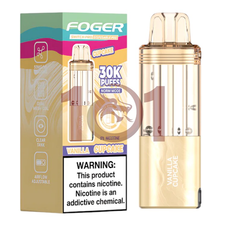 FOGER SWITCH PRO POD 30000 5% - VANILLA CUPCAKE