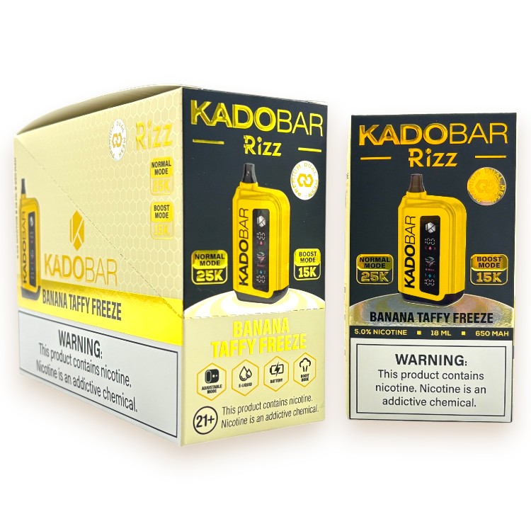 KADO BAR RIZZ 25000 5% - BANANA TAFFY FREEZE