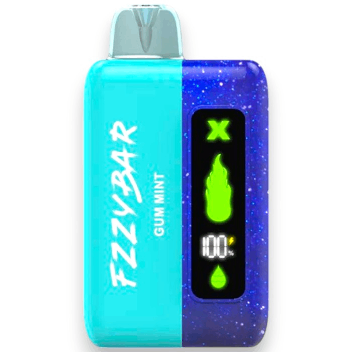 FZZYBAR X20000 SALT 5% - GUM MINT