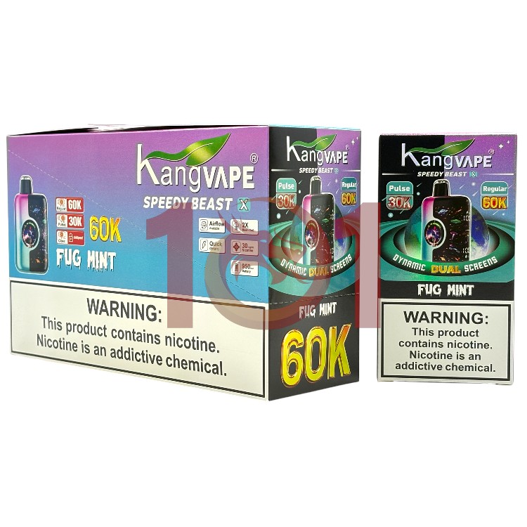 KANGVAPE SPEEDY BEAST 60000 5% - FUG MINT