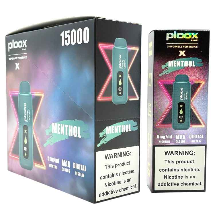 PLOOX 15000 POD X 5% 16ML - MENTHOL