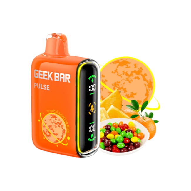 GEEK BAR PULSE 15000 5% - TROPICAL RAINBOW BLAST