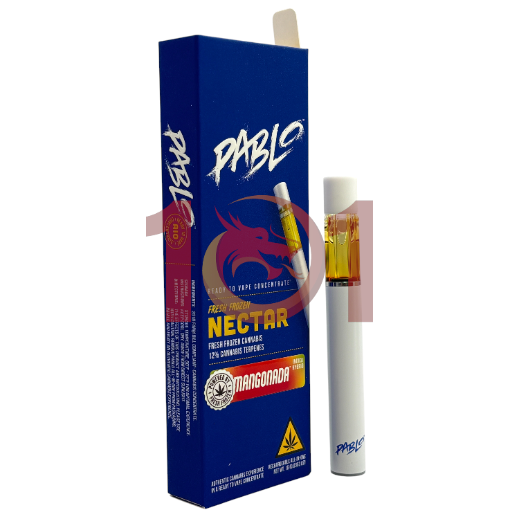 PABLO FRESH FROZEN NECTAR D9THC 1GM DISPOSABLE INDICA+HYBRID - MANGONADA
