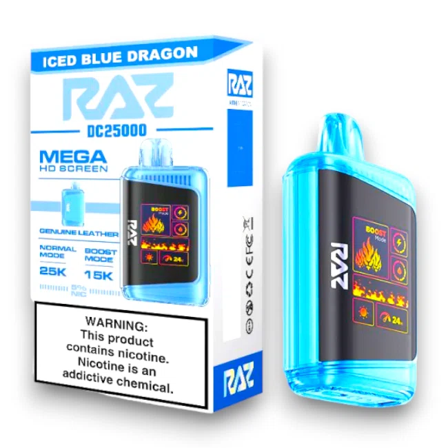 RAZ DC25000 5% - ICED BLUE DRAGON