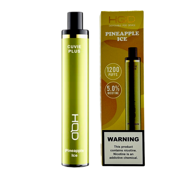 HQD CUVIE PLUS 1200 5% - PINEAPPLE ICE