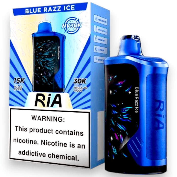 RIA NV30000 5% - BLUE RAZZ ICE