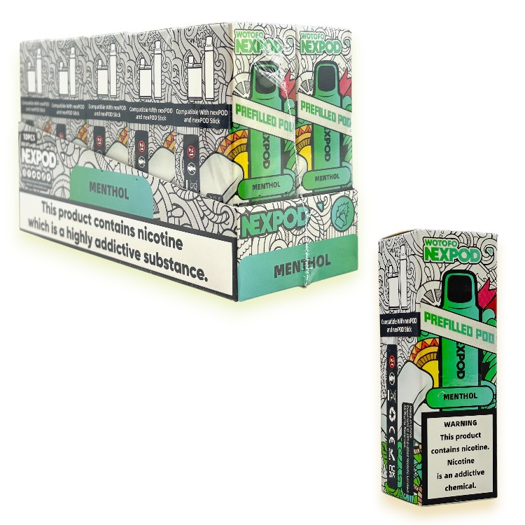 WOTOFO NEXPOD 5000 SALT NIC 5% - MENTHOL