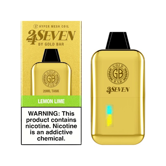 GOLD BAR 24SEVEN 24000 5% - LEMON LIME