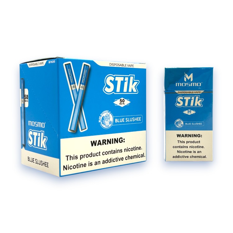 MOSMO STIK 5% 5 PK - BLUE SLUSHEE