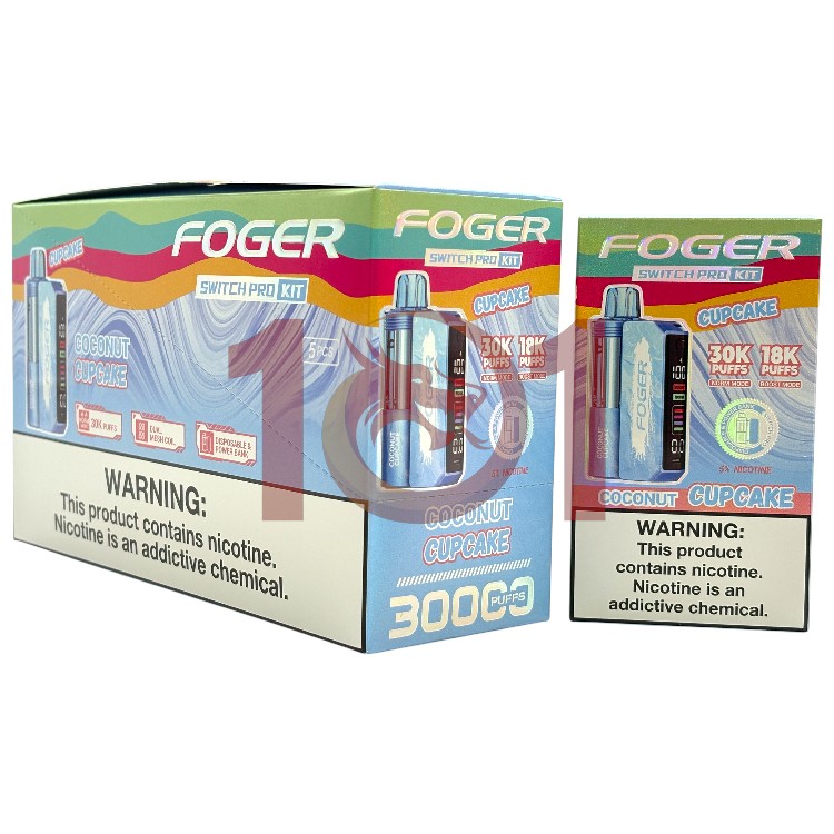 FOGER SWITCH PRO KIT 30000 5% - COCONUT CUPCAKE