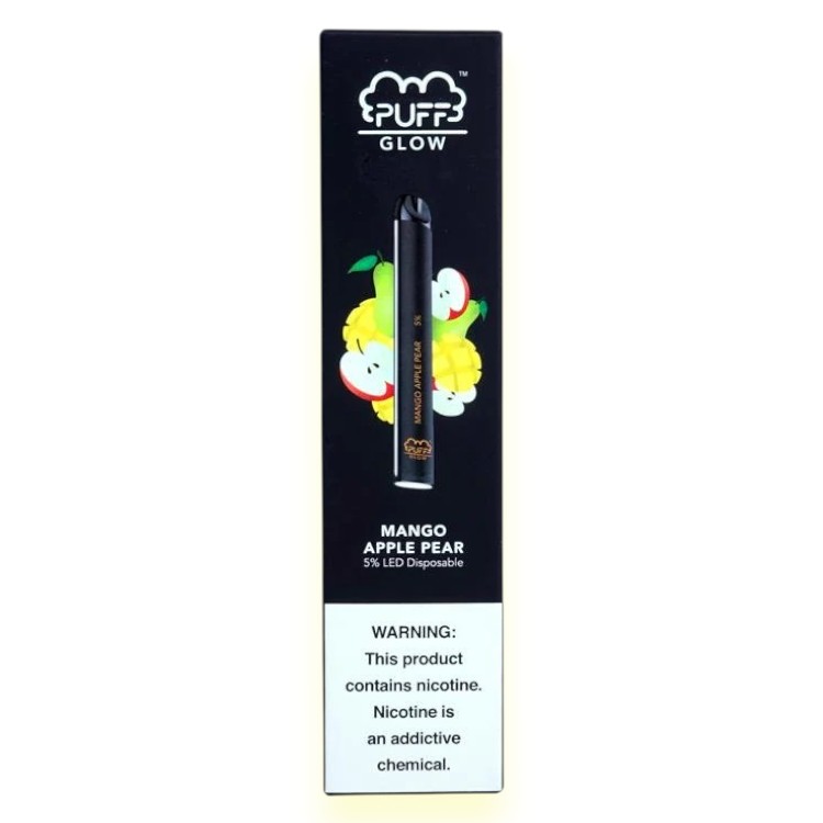 PUFF GLOW SALT NIC 300 5% - MANGO APPLE PEAR