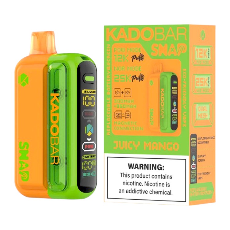 KADO BAR 25000 SNAP POD 5% - JUICY MANGO