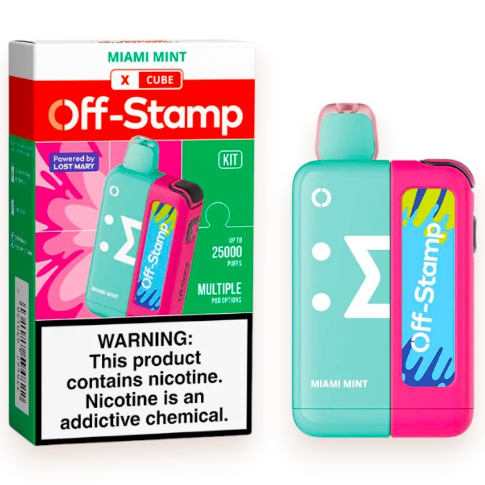 OFF-STAMP 25000 5% X CUBE KIT - MIAMI MINT