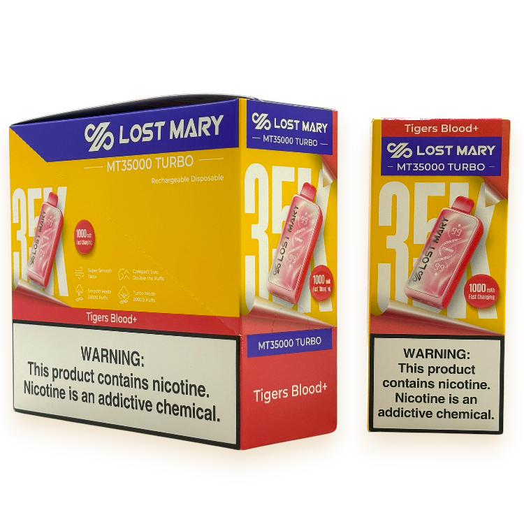 LOST MARY MT35000 TURBO 5% - TIGERS BLOOD+