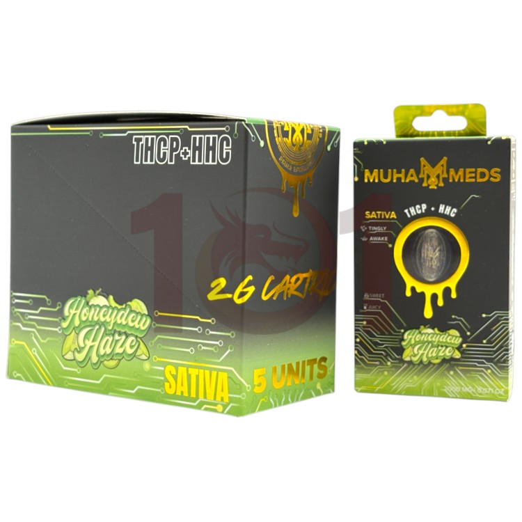 MUHA MEDS THCP+HHC 2GM CARTRIDGE SATIVA - HONEYDEW HAZE