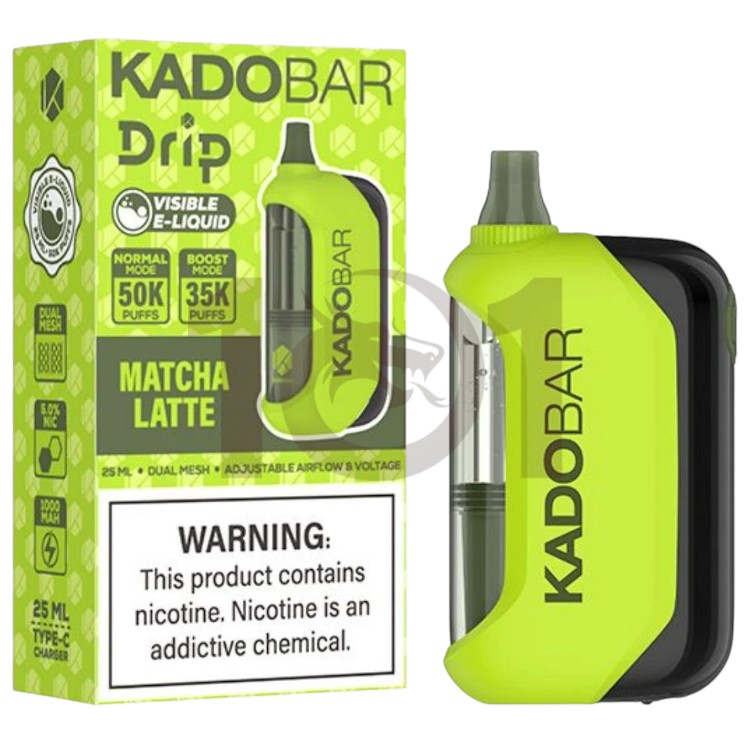 KADO BAR DRIP 50000 5% - MATCHA LATTE