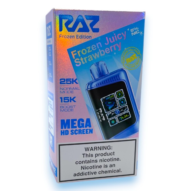 RAZ LTX 25000 5% FROZEN EDITION - JUICY STRAWBERRY