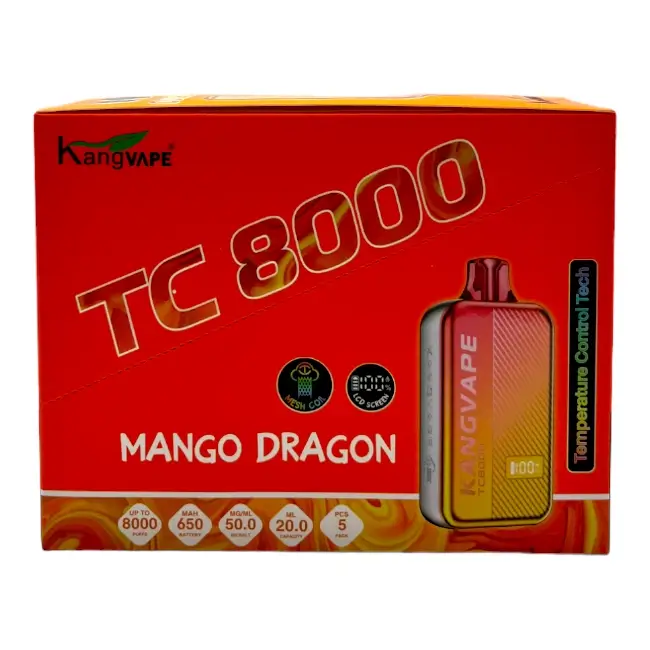 KANGVAPE TC8000 5% - MANGO DRAGON