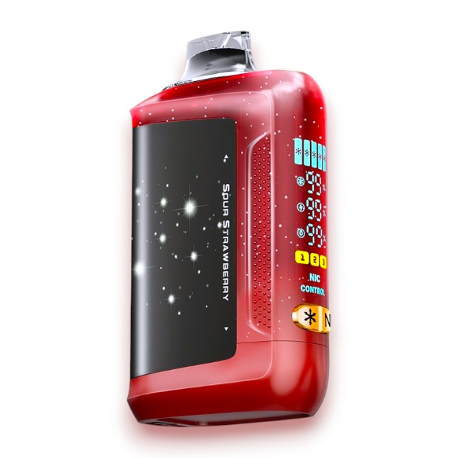 YOVO STARWALK 40000 5% - SOUR STRAWBERRY