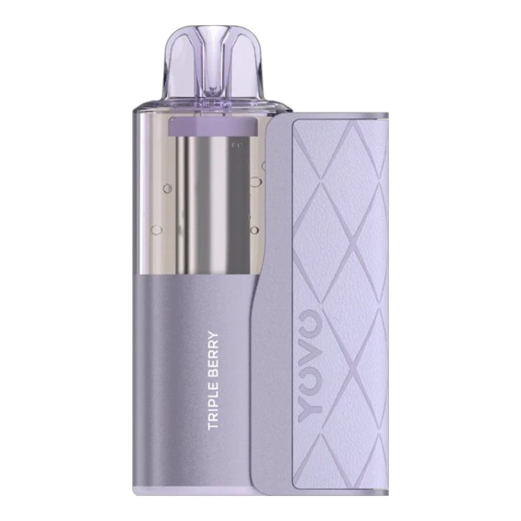 YOVO JB50000 POD DEVICE 5% - TRIPLE BERRY