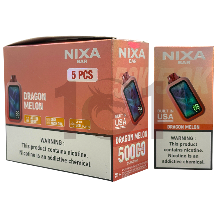 NIXA BAR 50000 5% - DRAGON MELON