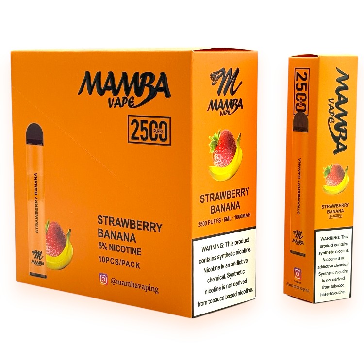 MAMBA 2500 5% - STRAWBERRY BANANA