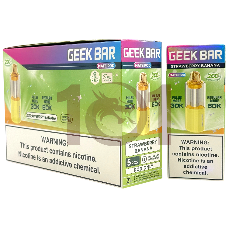 GEEK BAR MATE KIT 60000 POD 5% - STRAWBERRY BANANA