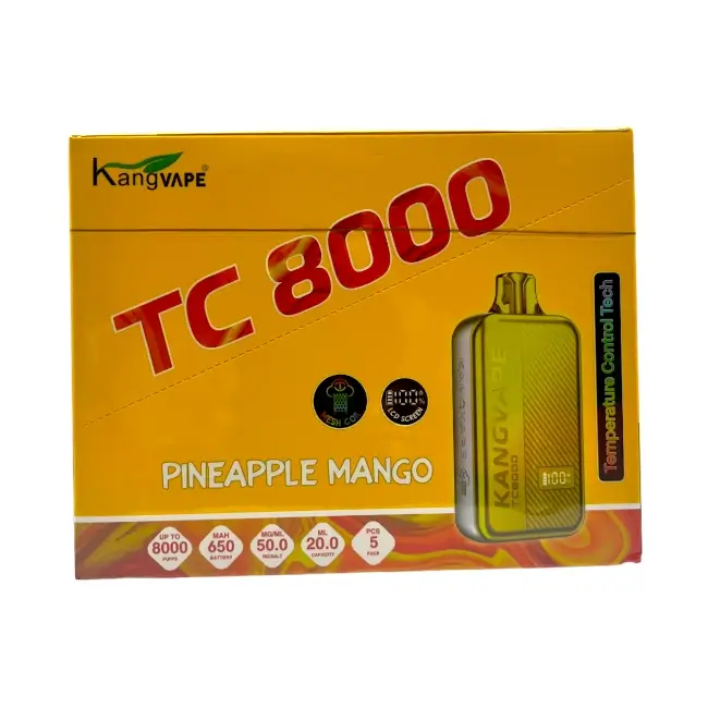 KANGVAPE TC8000 5% - PINEAPPLE MANGO