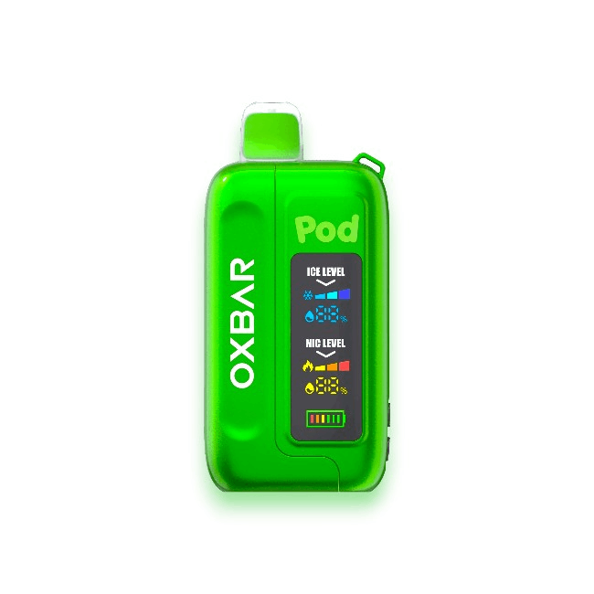 OXBAR 35000 ICE-NIC CONTROL 5% - GREEN APPLE BURST
