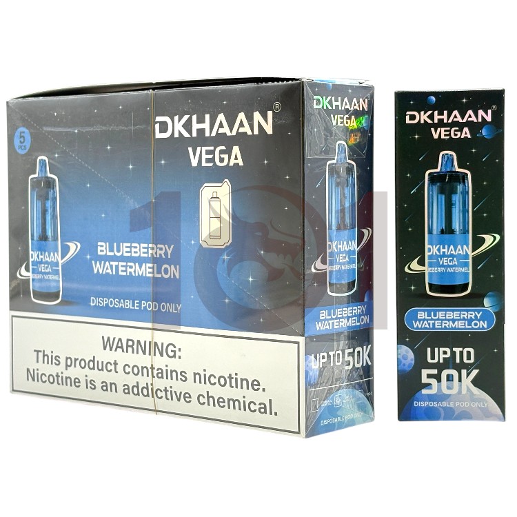 DKHAAN VEGA 50000 POD 5% - BLUEBERRY WATERMELON