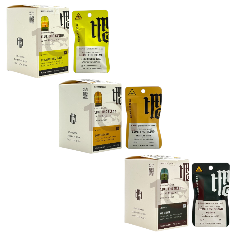 MODERN HERB CO LIVE THC BLEND 2GM POD