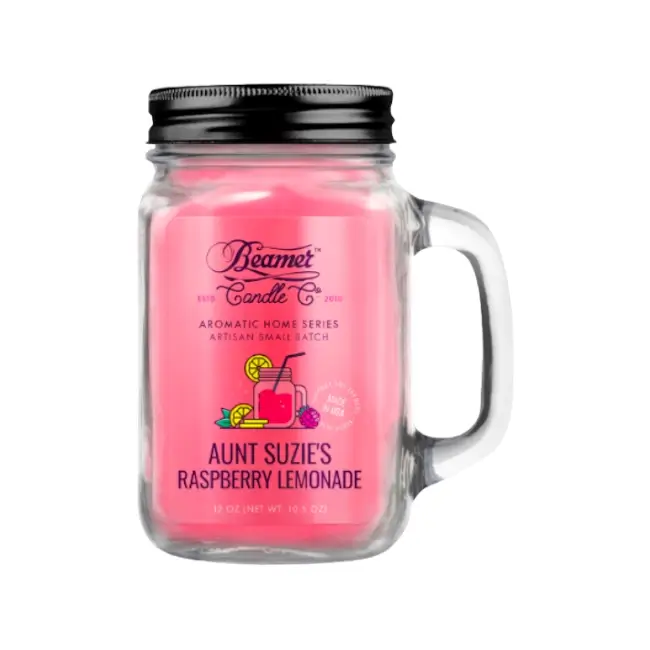 BEAMER 12OZ - AUNT SUZIES RASPBERRY LEMONADE